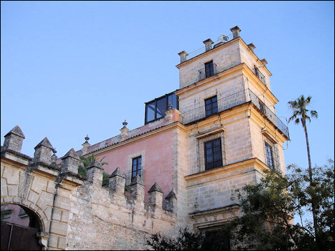 Toren van het Alcázar van Jerez de la Fronatera