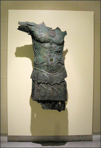 Thoracata beeld van een Romeinse keizer