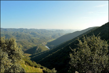 Vallei van Obejo, Sierra Morena.