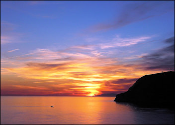 Zonsondergang La Herradura