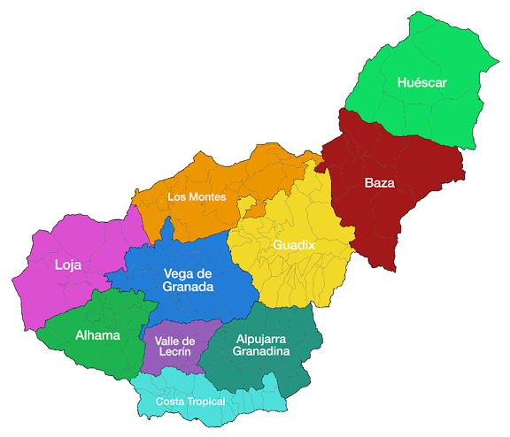 Comarcas van Granada