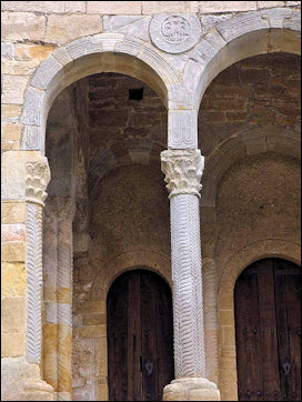 Detail van het raamwerk.